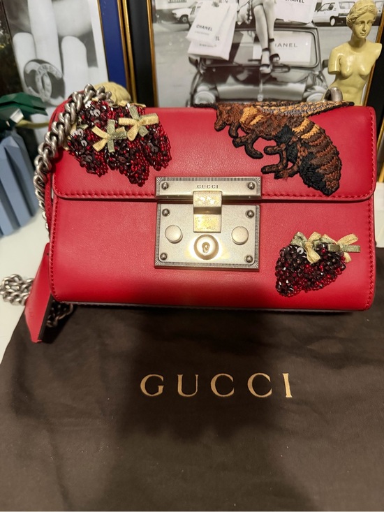 Gucci Handbags - Authentic Gucci Red Leather /Crossbody with dust bag and COA ❤️❤️